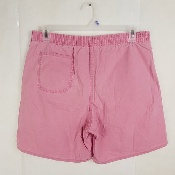 Vintage 90s Ocean Pacific Pink Cotton Board Shorts Size M Surf Retro Y2K USA - Picture 2 of 10
